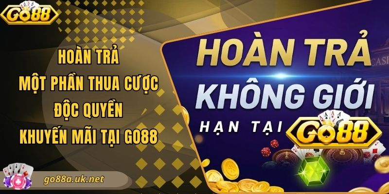 Hoàn Trả Một Phần Thua Cược - Độc Quyền Khuyến Mãi Tại Go88